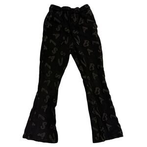 Valabasas Pulse Fleece pants bottoms Vintage Black 5/6 boys unisex youth cozy